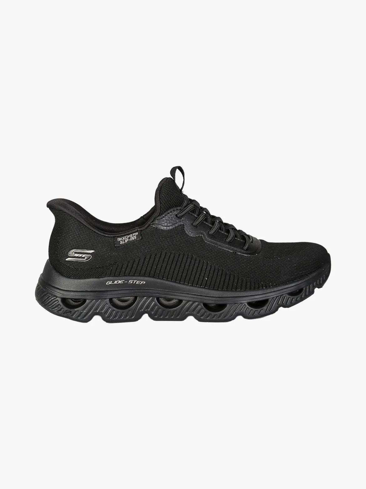 Skechers BOBS ARC WAVES Sneakers donna glide-step - nero
