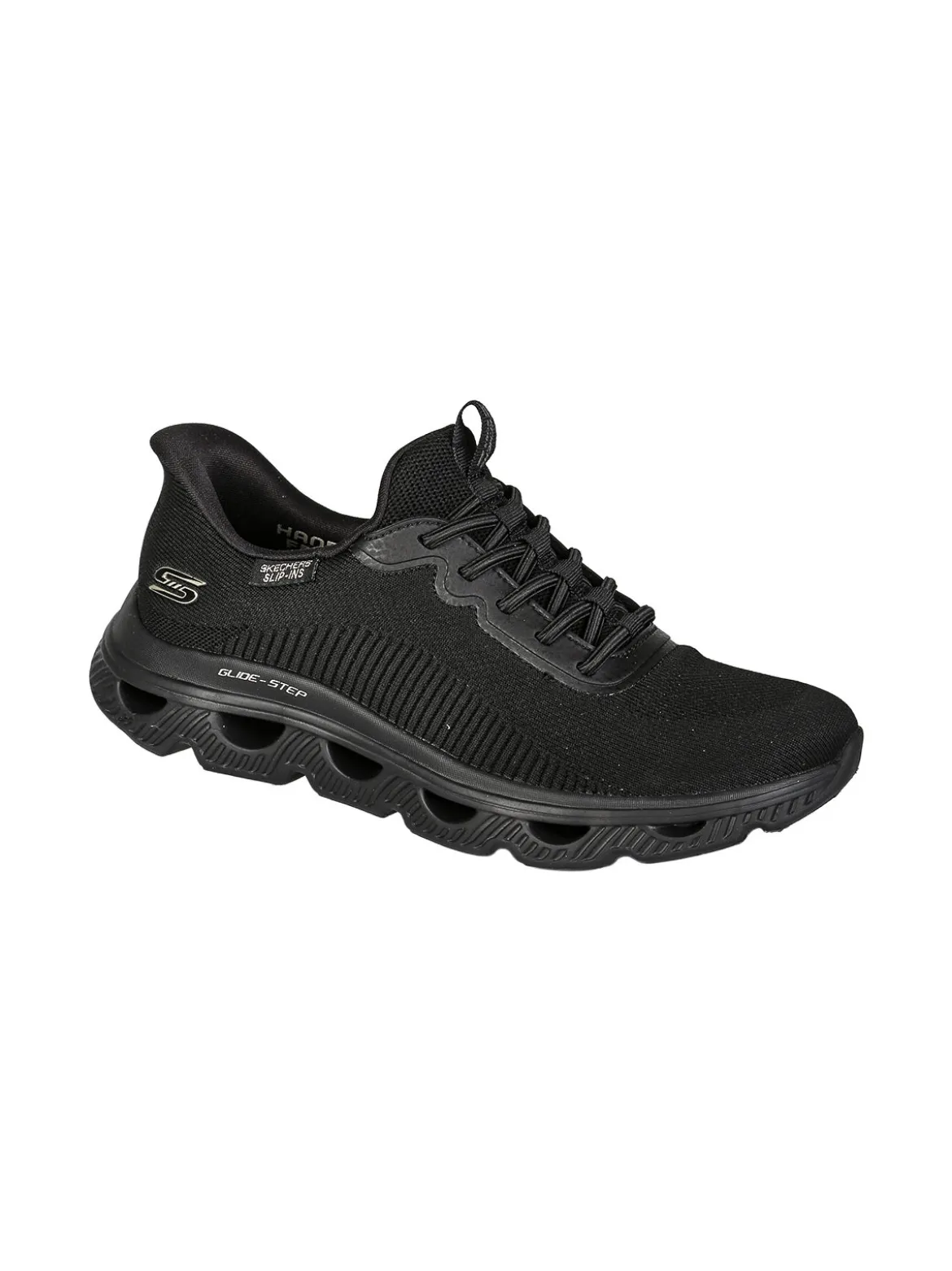 Skechers BOBS ARC WAVES Sneakers donna glide-step - nero