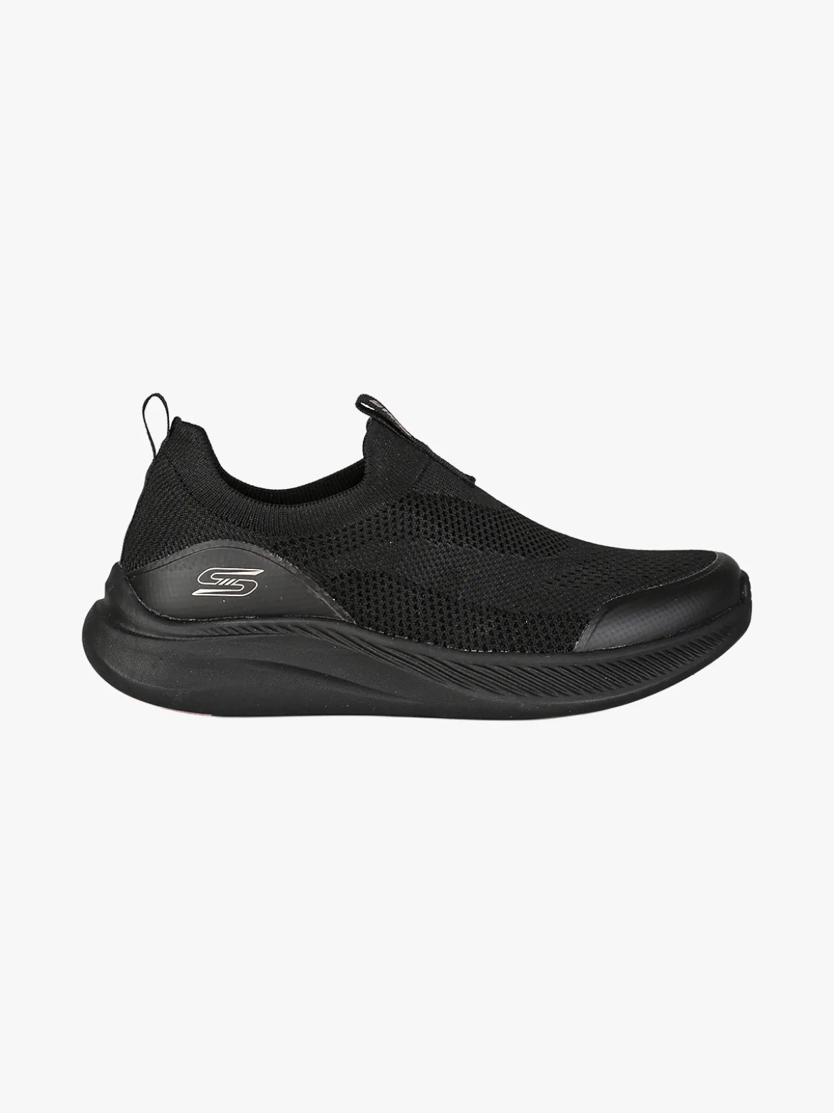 Skechers BOBS MODA FLEX Sneakers donna slip on - nero