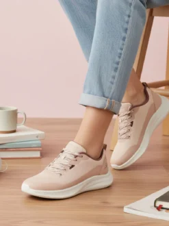 Skechers BOBS MODA FLEX Sneakers sportive donna - rosa