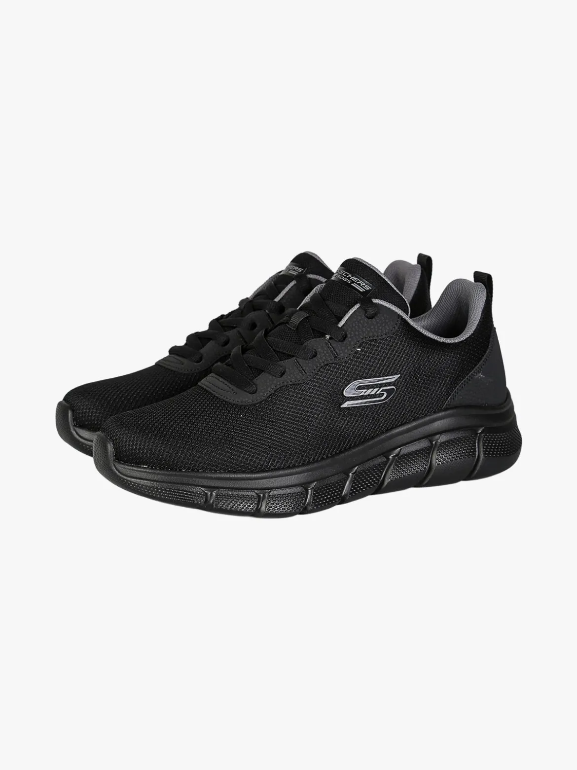 Skechers BOBS SPORT B FLEX Icy Edge Sneakers sportive da uomo - nero