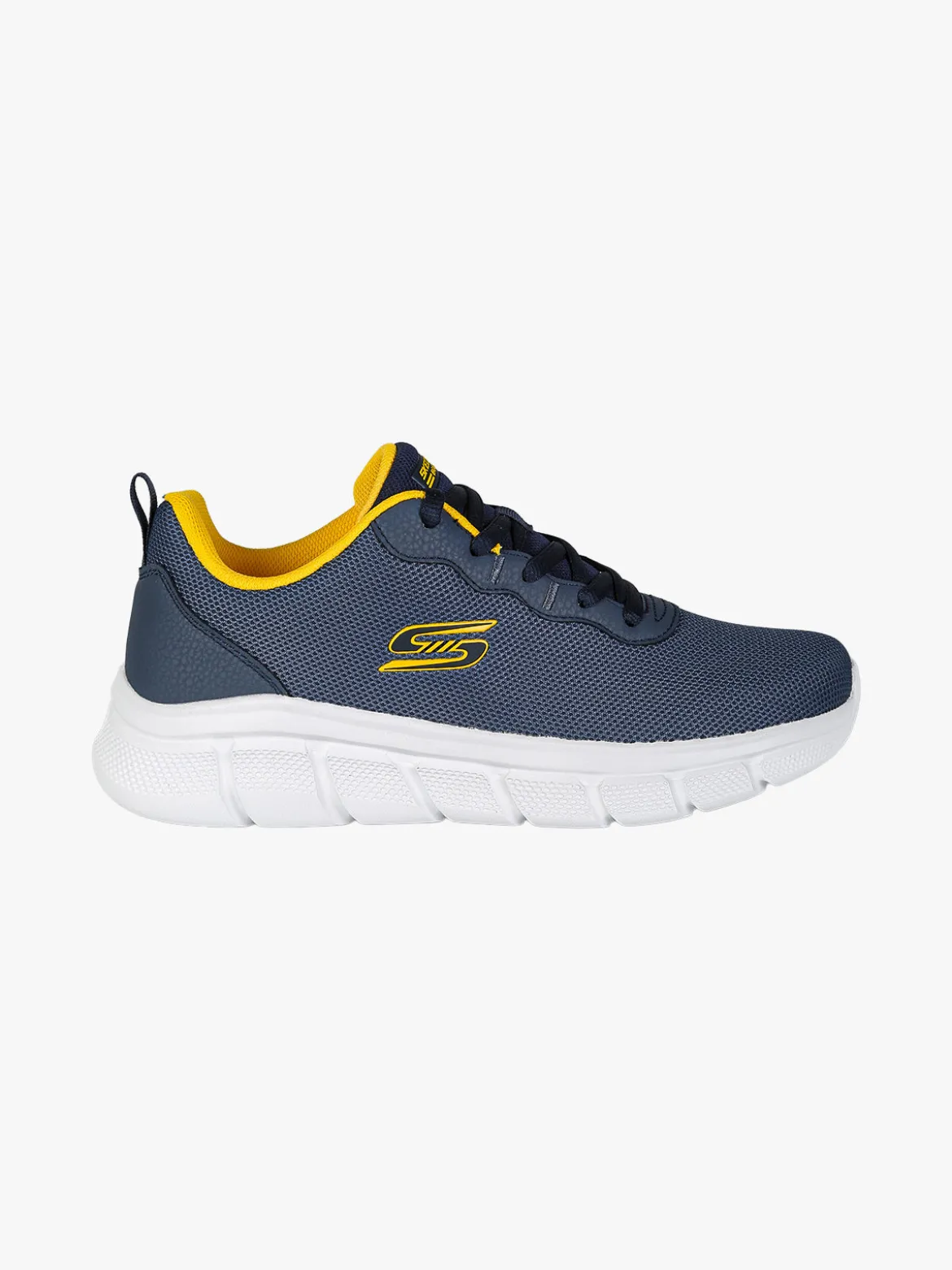 Skechers BOBS SPORT B FLEX Icy Edge Sneakers sportive da uomo - blu scuro