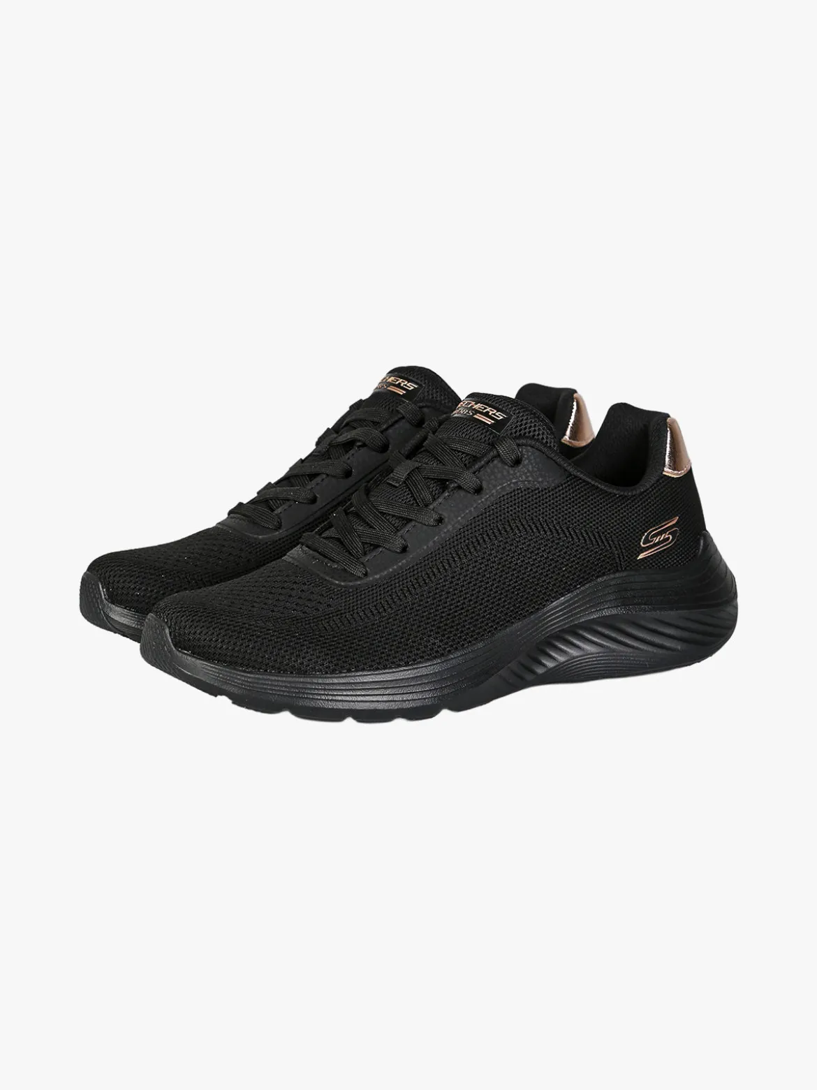 Skechers BOBS SQUAD WAVES Sneakers sportive da donna - nero