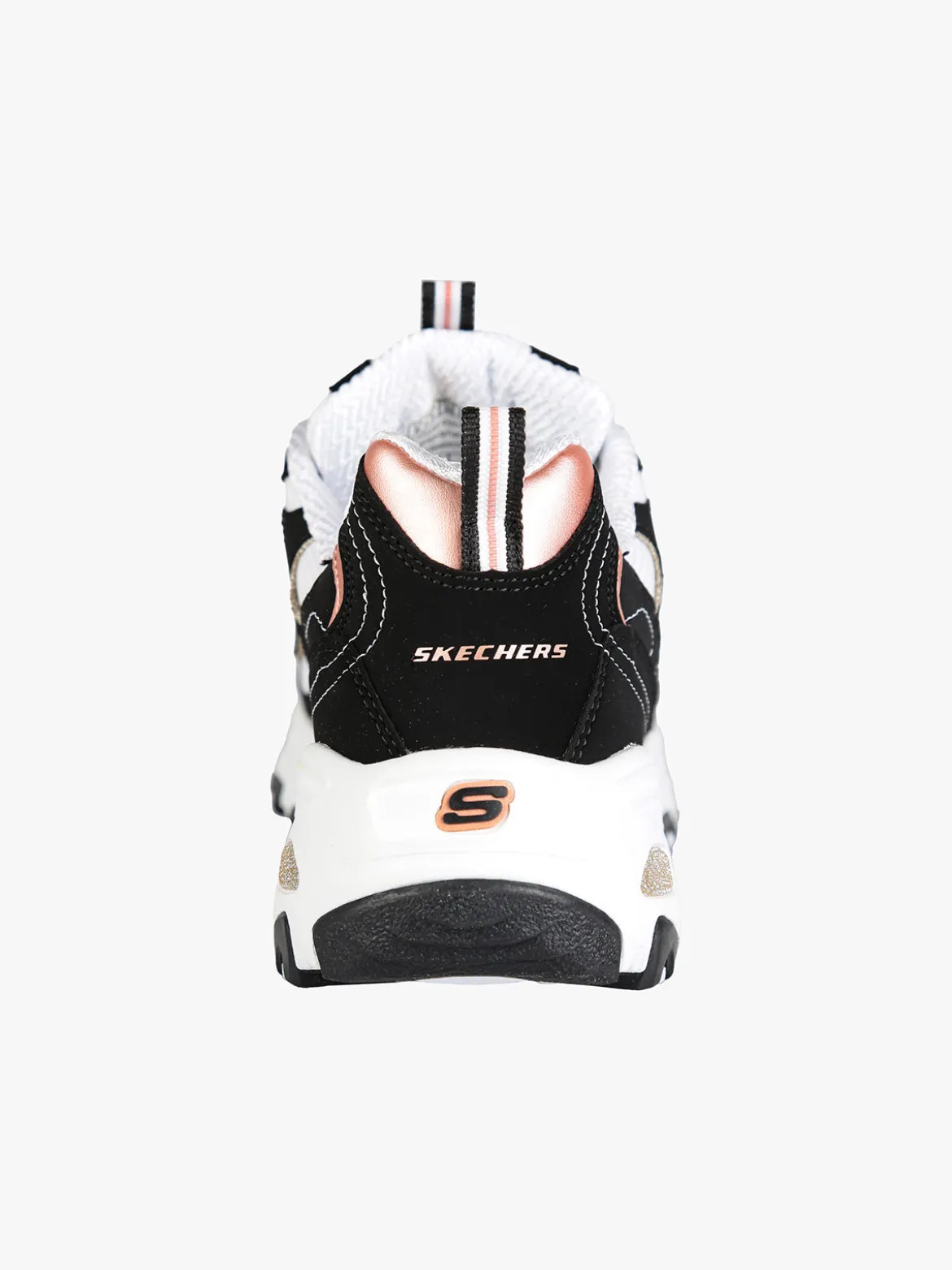 Skechers D'LITES-DEVOTED FAN Sneakers donna in pelle