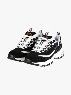 Skechers D'LITES-DEVOTED FAN Sneakers donna in pelle