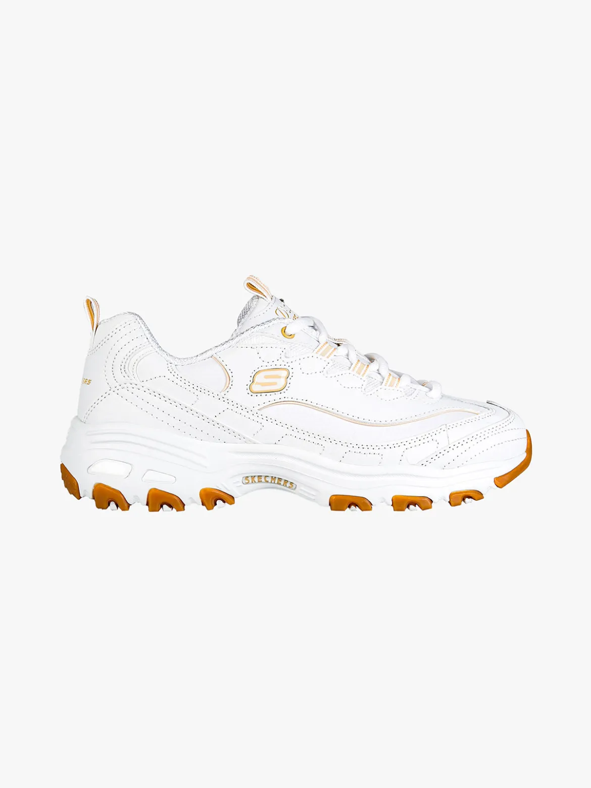 Skechers D'LITES-GOOD NEUTRAL Sneakers donna in pelle