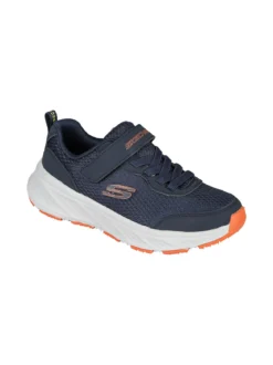 Skechers EDGERIDE Sneakes sportive da ragazzo con strappo - blu scuro