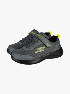 Skechers SELECTORS RESET ACHIEVED Sneakers bambino con strappo - grigio scuro