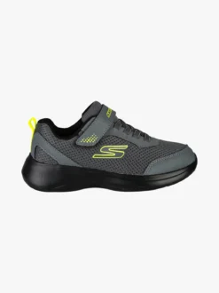 Skechers SELECTORS RESET ACHIEVED Sneakers bambino con strappo - grigio scuro