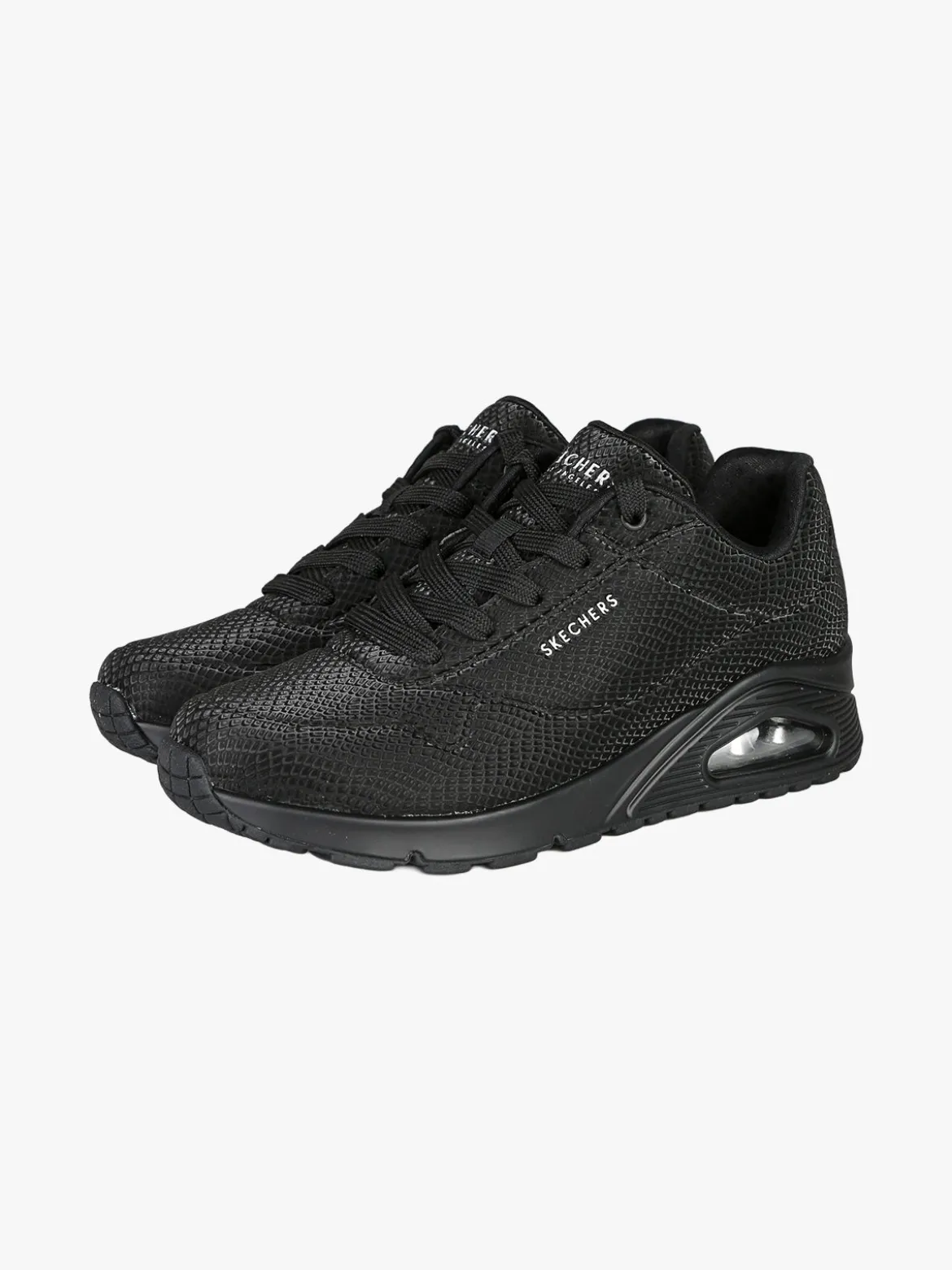 Skechers SHINY SCALE Sneakers sportive donna con air - nero