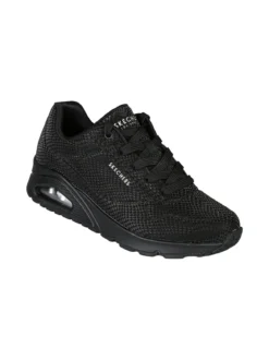 Skechers SHINY SCALE Sneakers sportive donna con air - nero