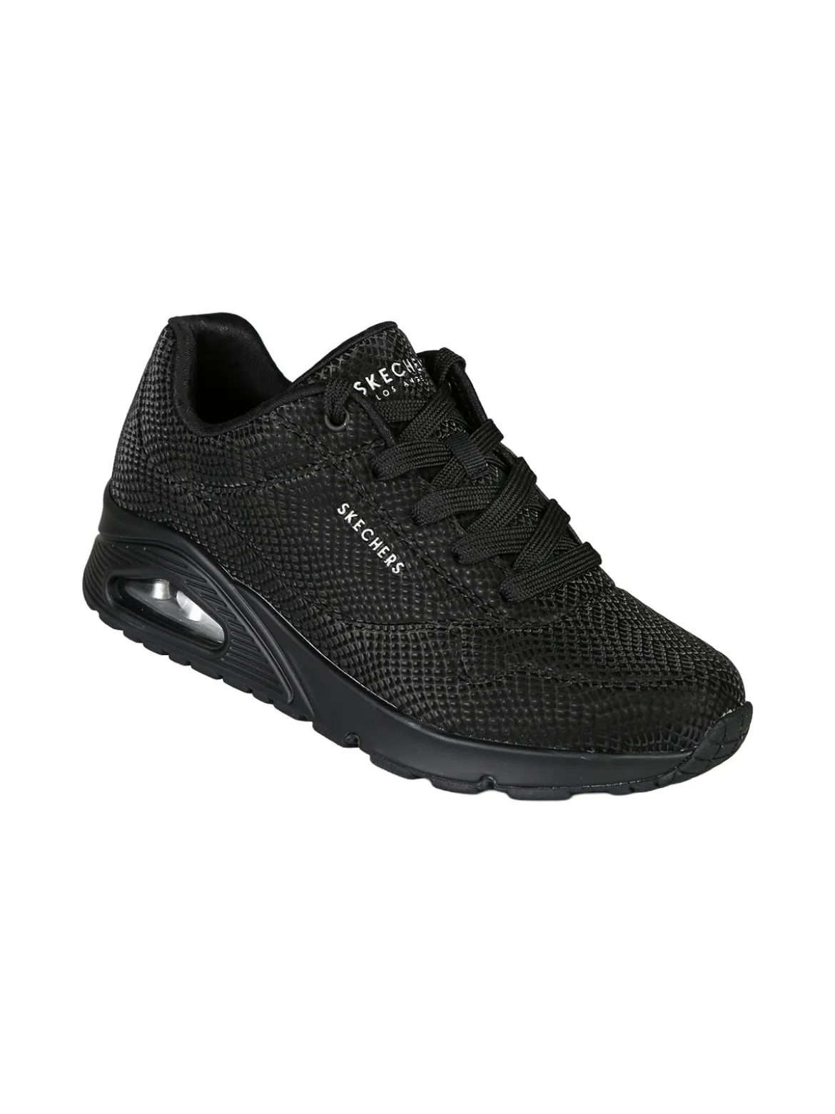 Skechers SHINY SCALE Sneakers sportive donna con air - nero