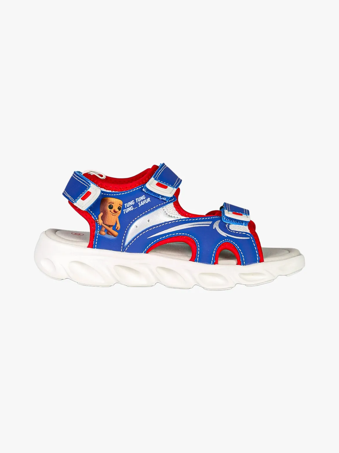 Skifidol Italian Brainrot Sandali da ragazzo con cinturini a strappo - blu