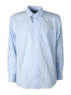 Sky Camicia da uomo a maniche lunghe - azzurro