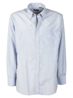 Sky Camicia da uomo regular fit a quadretti