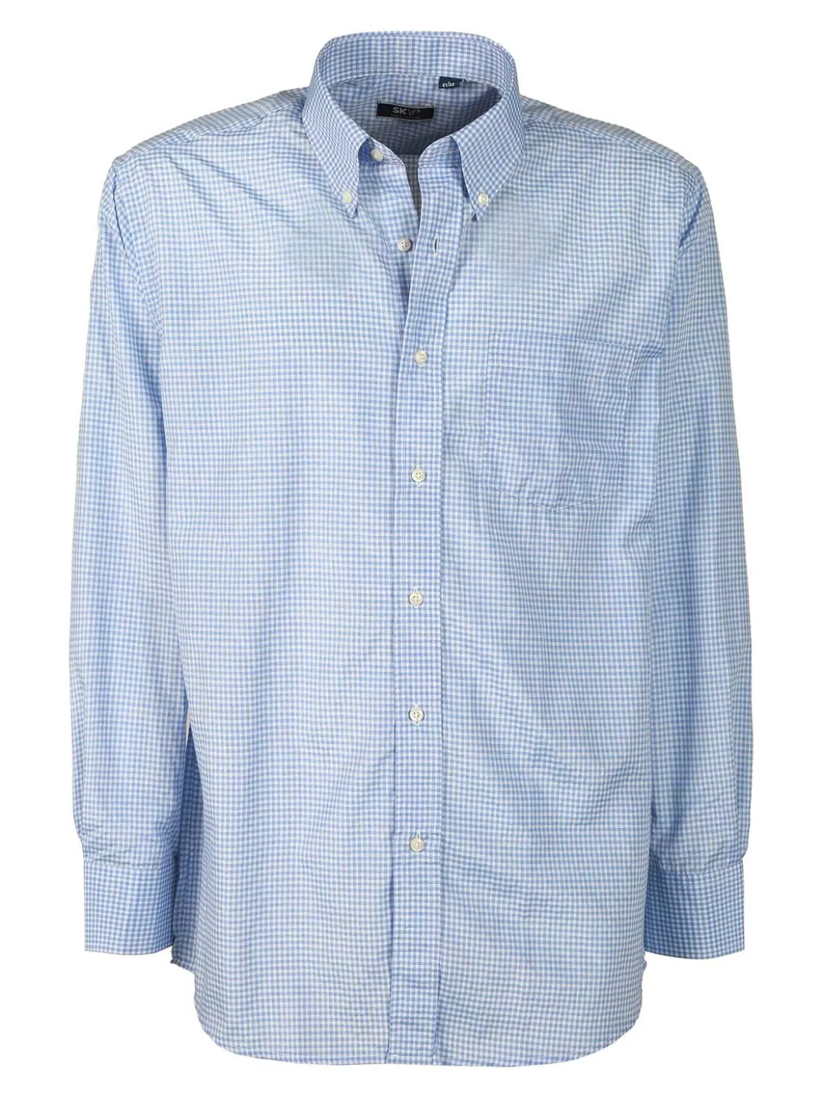 Sky Camicia da uomo regular fit a quadretti