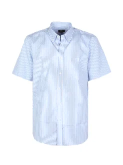 Sky Camicia rigata da uomo manica corta