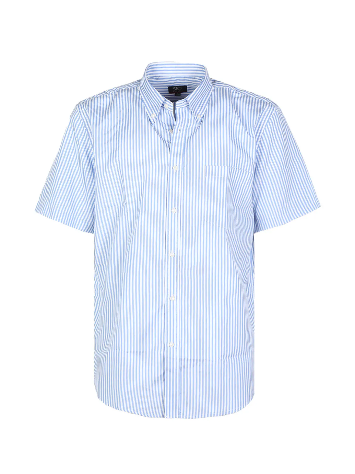 Sky Camicia rigata da uomo manica corta