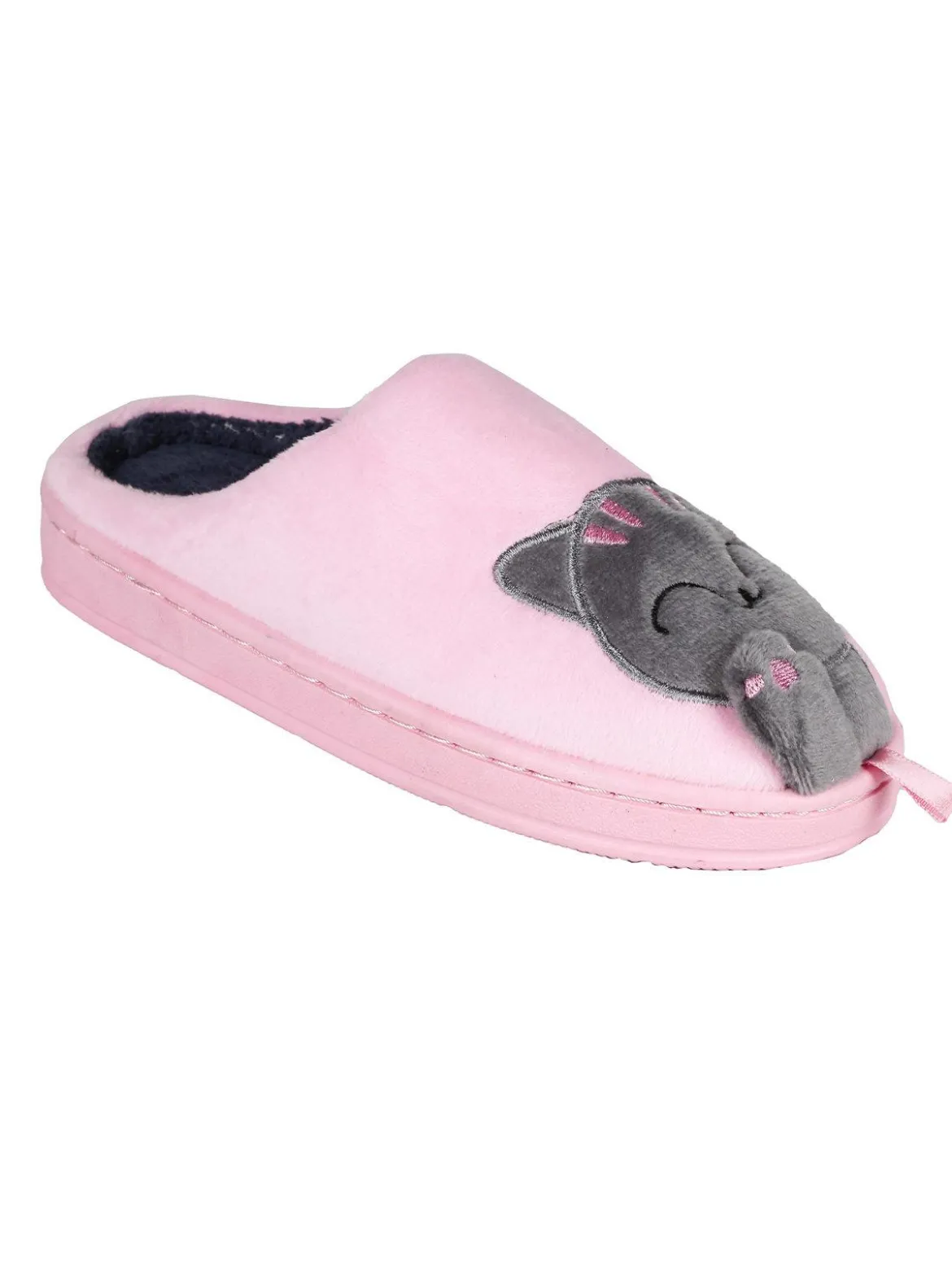 Slippers Ciabatte con pelo da bambina