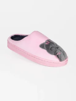 Slippers Ciabatte con pelo da bambina