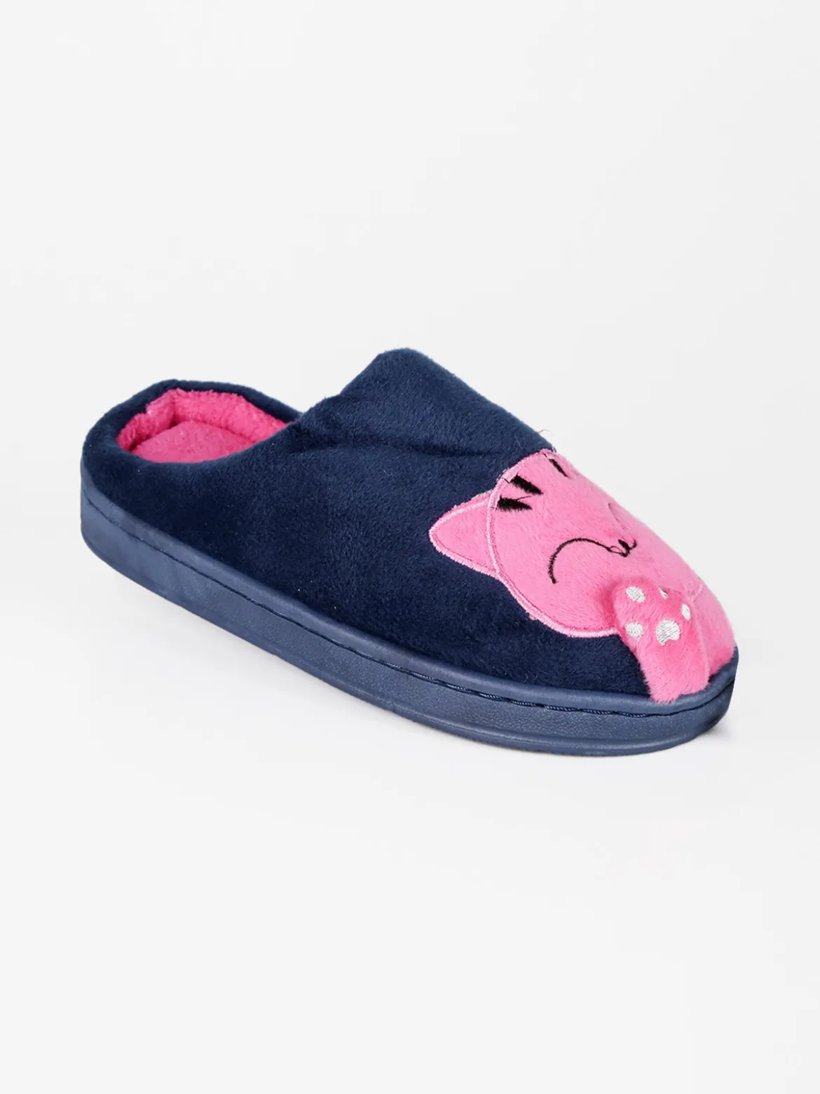 Slippers Ciabatte con pelo da bambina