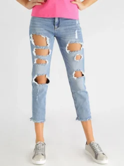 Smagli Jeans boyfriend strappati