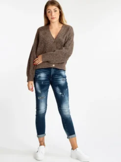 Smagli Jeans donna con strappi