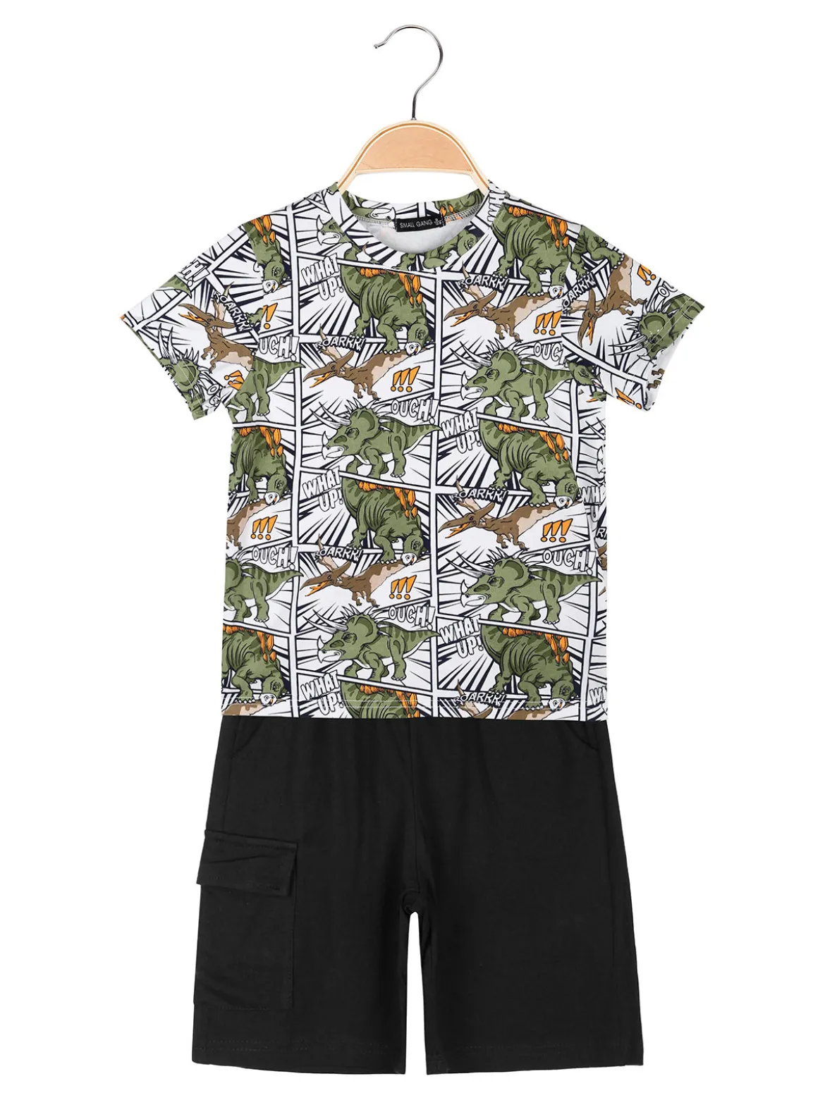 Small Gang Completo corto da bambino con t-shirt e bermuda