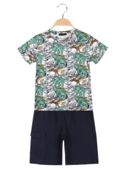 Small Gang Completo corto da bambino con t-shirt e bermuda