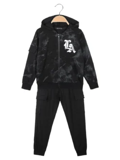 Small Gang Completo tuta 3 pezzi da bambino con cappuccio e zip