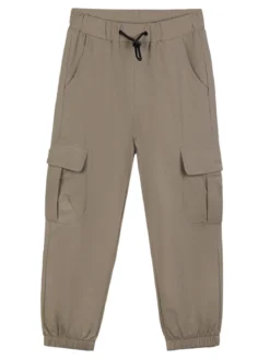 Small Gang Pantaloni cargo da bambino con tasconi e polsini