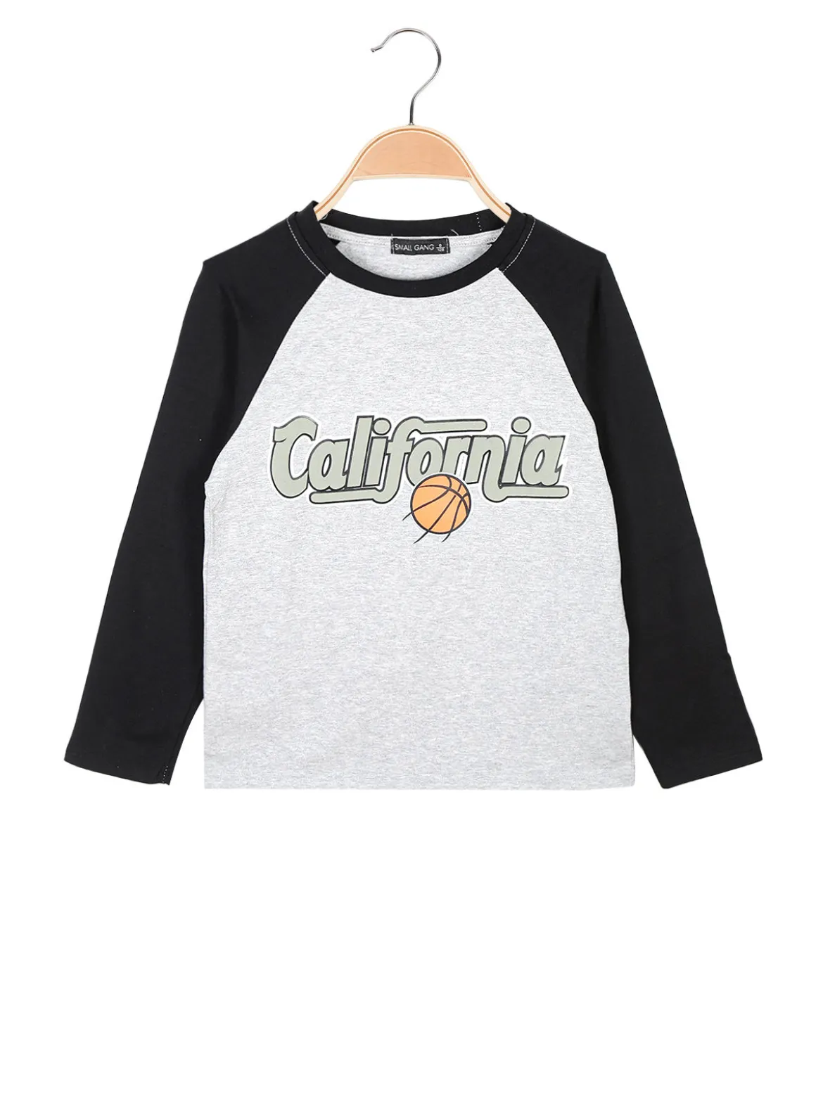 Small Gang T-shirt da bambino a maniche lunghe con stampa