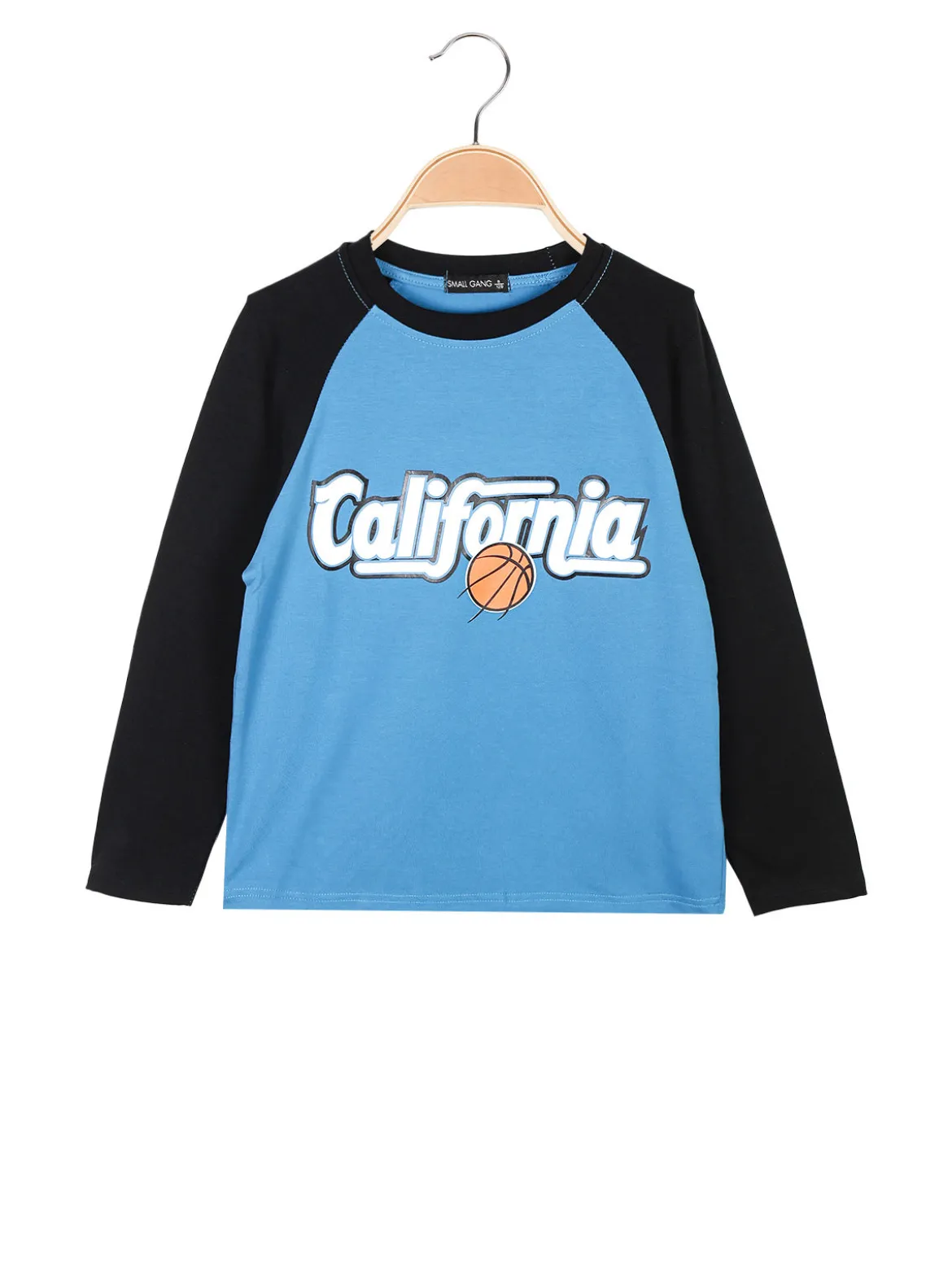Small Gang T-shirt da bambino a maniche lunghe con stampa