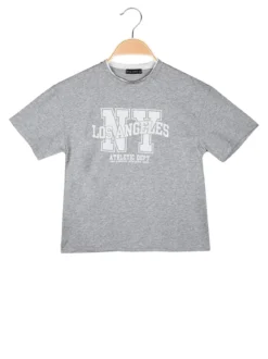 Small Gang T-shirt da bambino in cotone con stampa scritta