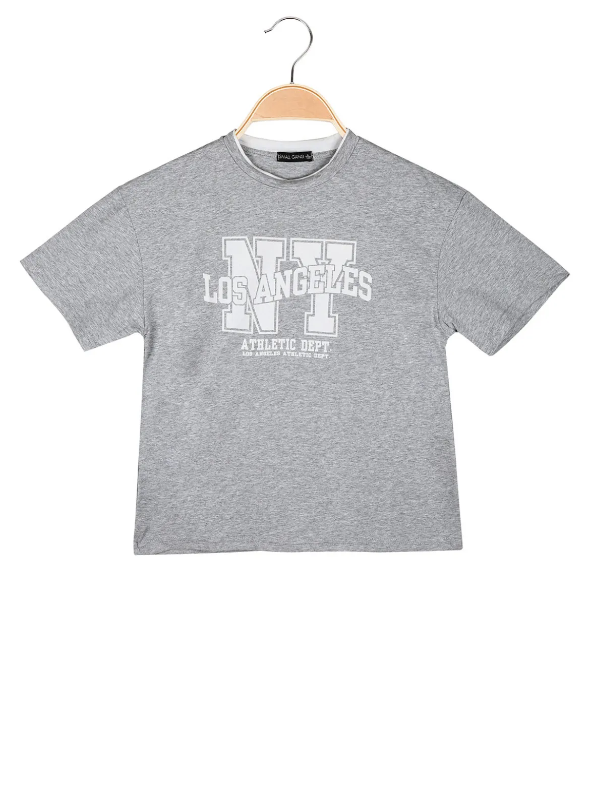 Small Gang T-shirt da bambino in cotone con stampa scritta