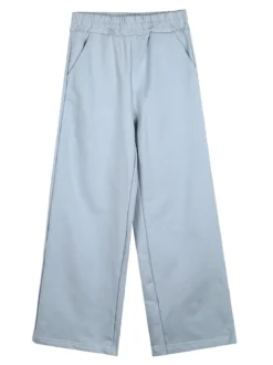 Smile Yes Completo tuta 2 pezzi con cappuccio e strass a gamba larga - azzurro
