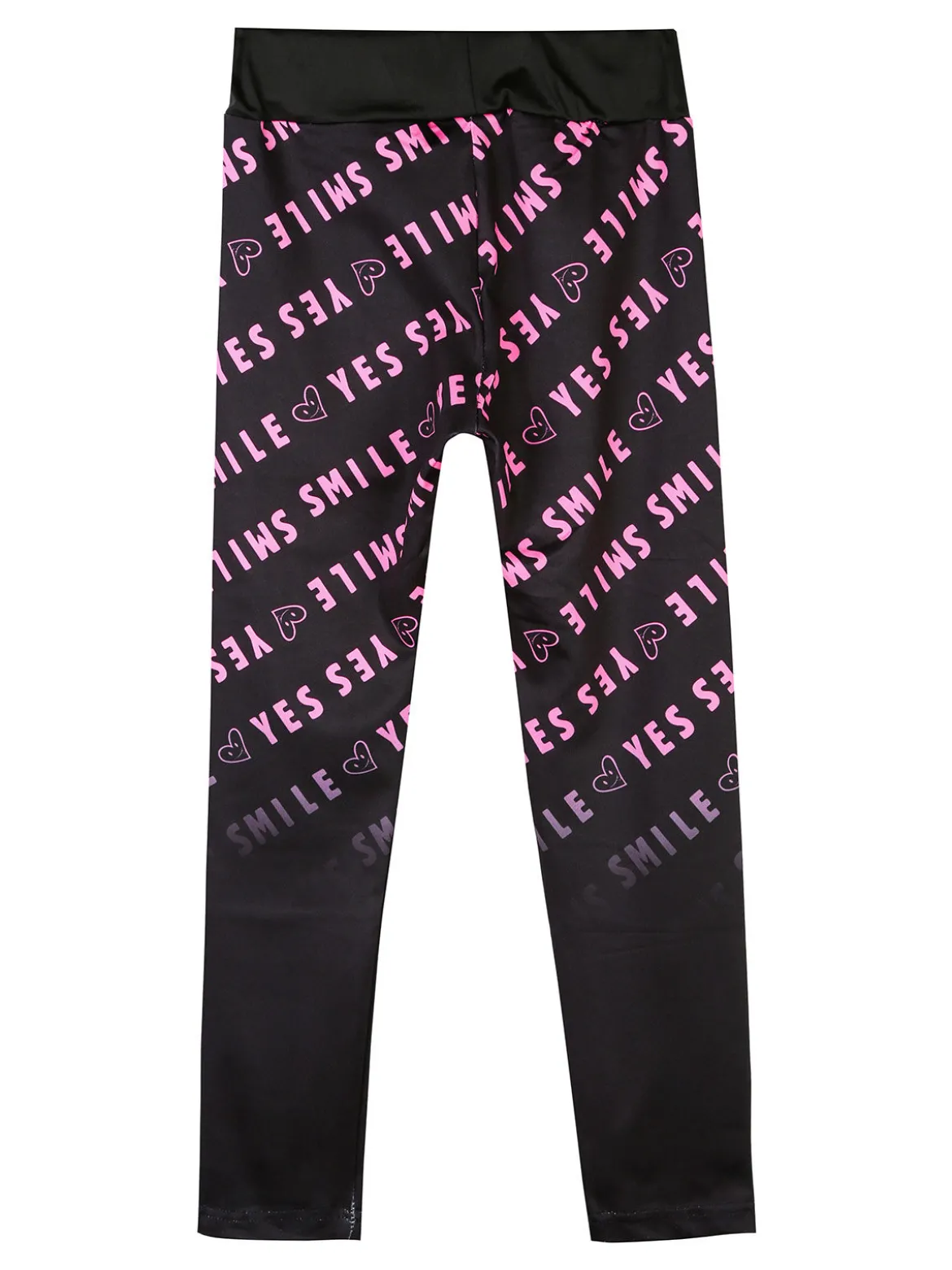 Smile Yes Leggings da bambina elasticizzati