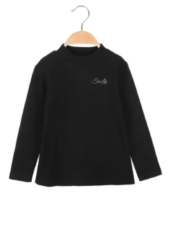 Smile Yes Maglia a lupetto da bambina in micro pile