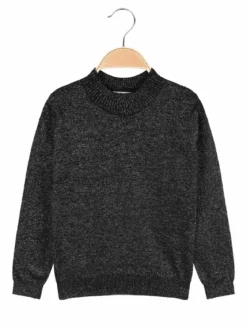 Smile Yes Maglia lupetto da bambina in lurex