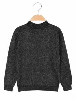 Smile Yes Maglia lupetto da bambina in lurex
