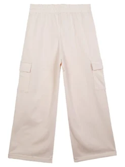 Smile Yes Pantaloni da bambina a gamba larga con tasconi