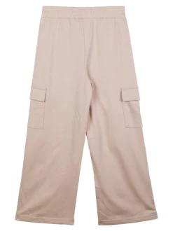 Smile Yes Pantaloni da bambina a gamba larga con tasconi