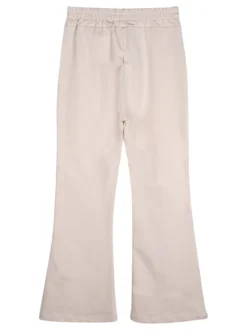 Smile Yes Pantaloni da bambina a zampa - beige