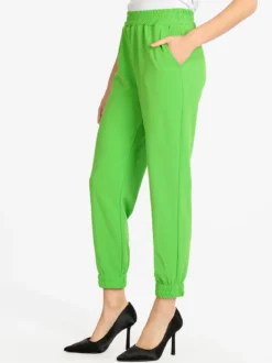 Sofy'S Chic Pantaloni morbidi donna con polsino