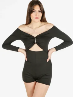 Sofy'S Chic Tuta jumpsuit elegante da donna a maniche lunghe