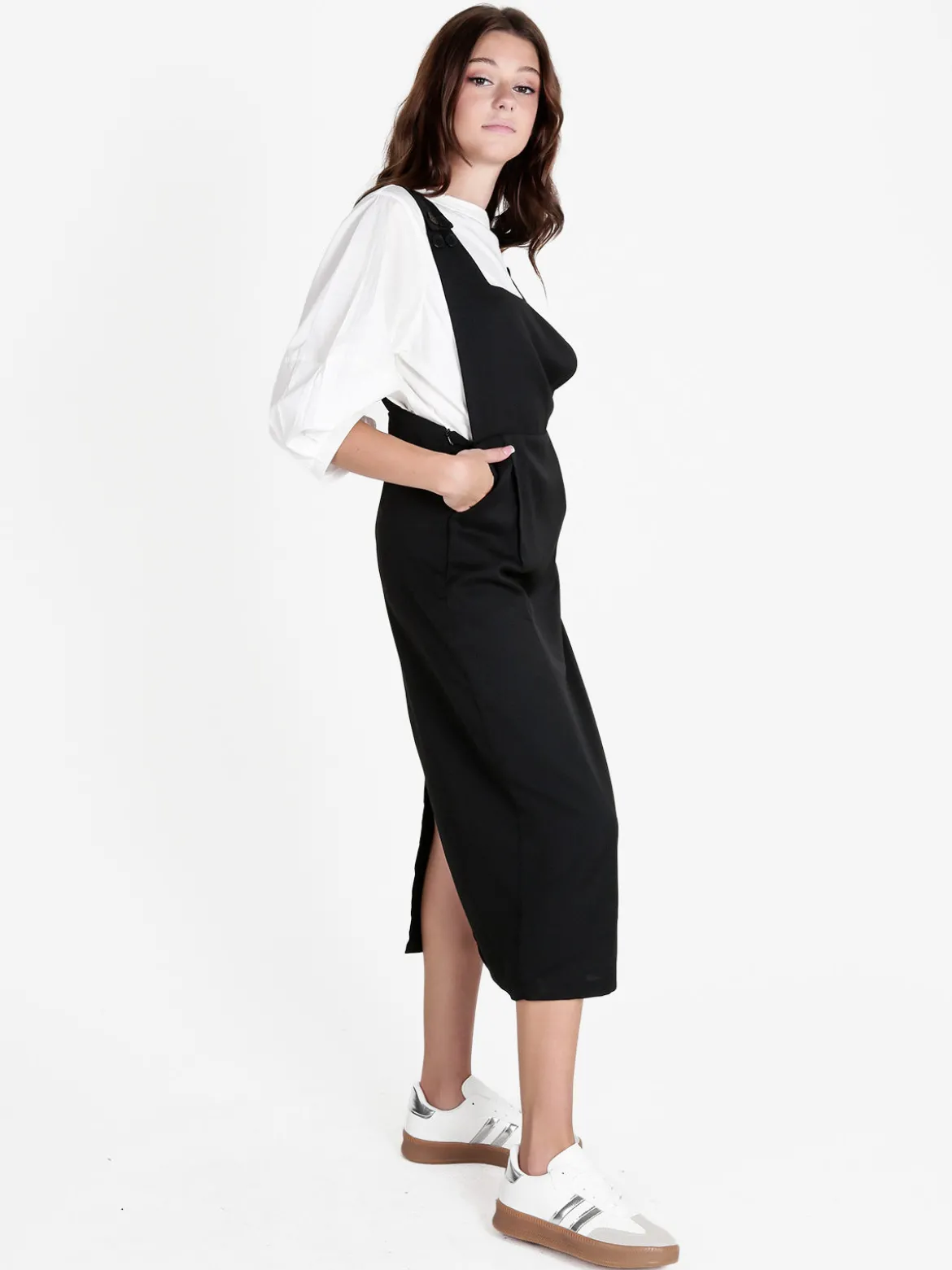 Solada Abito donna a salopette con t-shirt