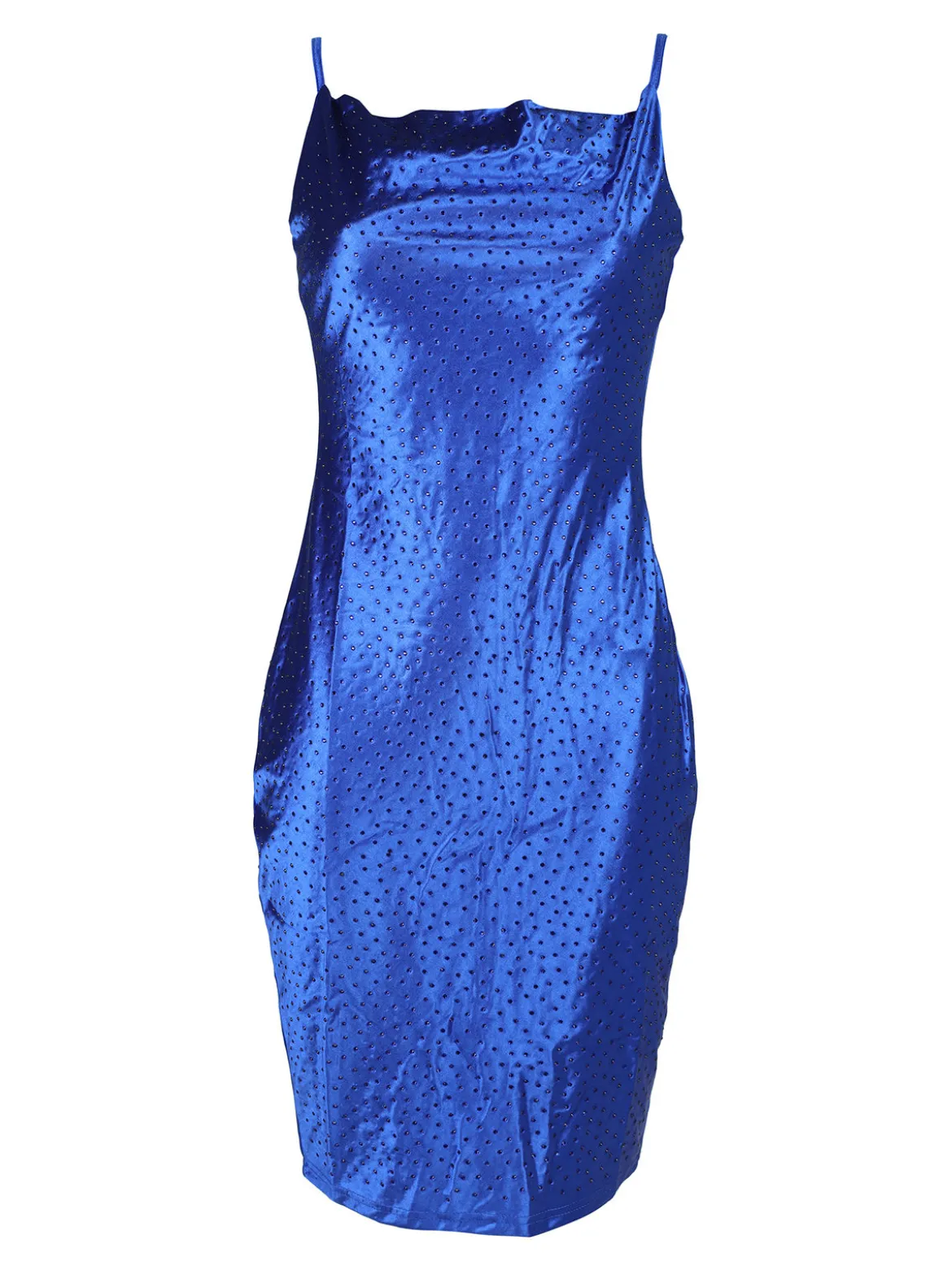 Solada Abito donna con spalline sottili e strass