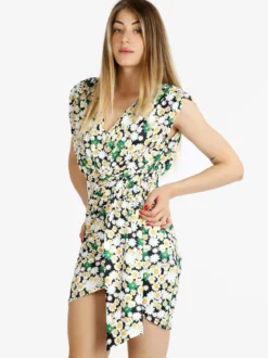 Solada Abito donna drappeggiato a fiori