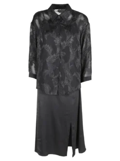 Solada Abito lungo da donna con camicia a maniche lunghe