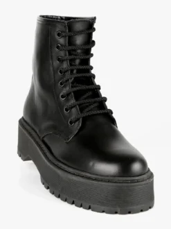 Solada Anfibi in pelle donna con platform